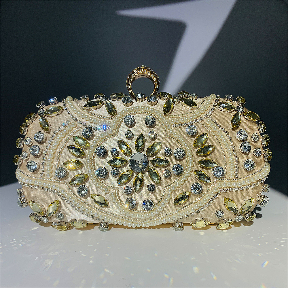 MAC013 Luxury Handbag with Diamond Cheongsam Design from Mariam's Collection12