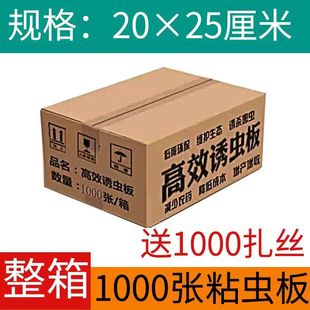 J8 Thrips Fly Insect Sticky Trap Board Double-Sided Greenhouse Yellow Board Blue Board for Killing Fruit Flies Orchard Small G3