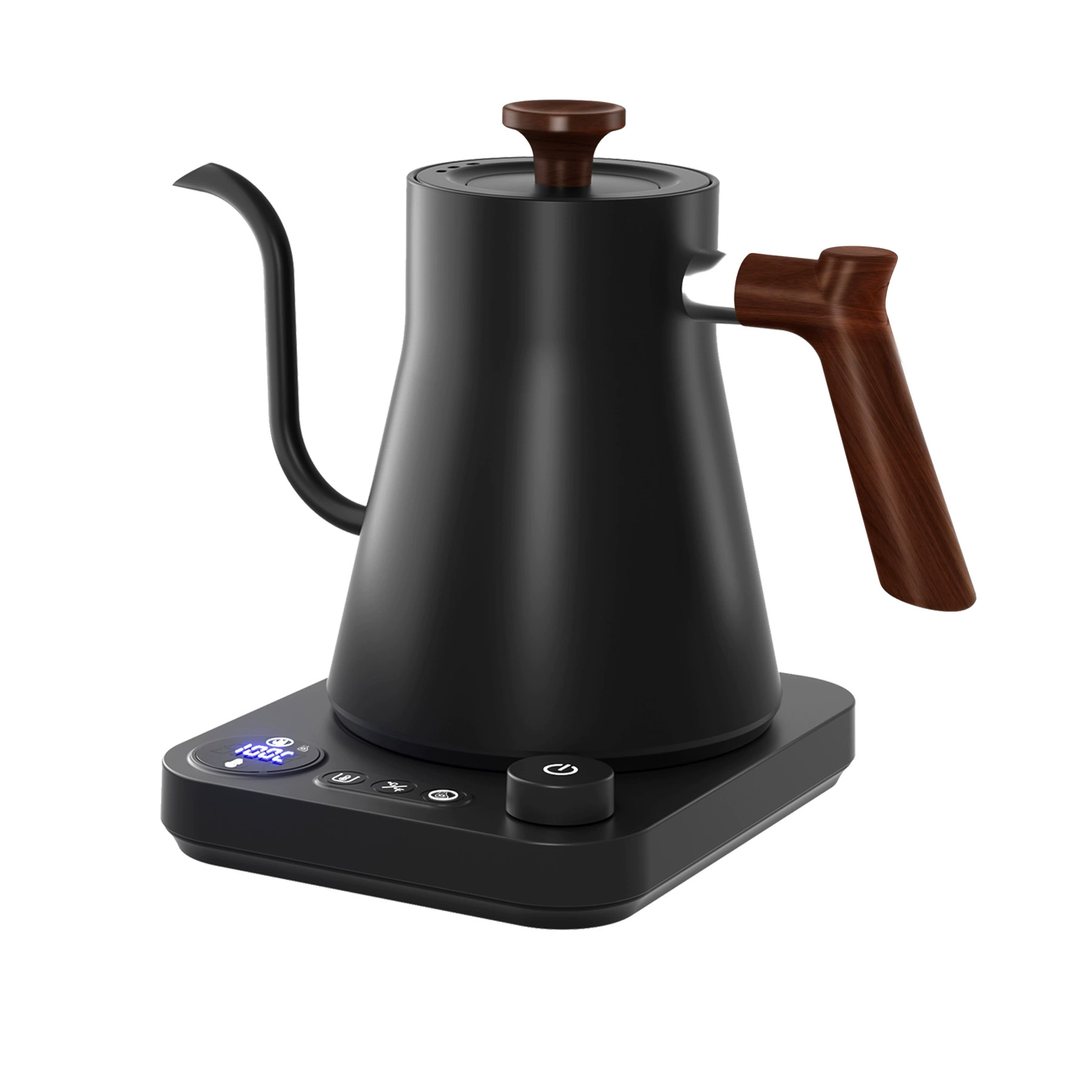 Gooseneck Kettle Трансграничный интеллектуальный термостатный электрический чайник для ручного приготовления кофейник гусиная горшок новый 2024