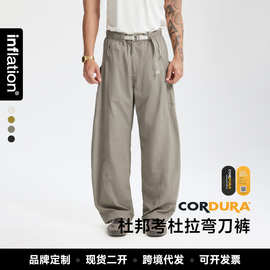 捷展男装|杜邦CORDURA 考杜拉弯刀裤26春夏工装短裤BoxyFit长裤