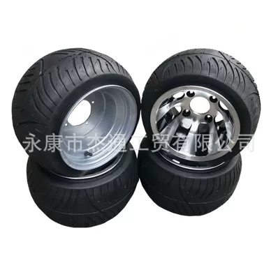 Four-Wheel Off-Road Motorcycle, Beach Bike, Go-Kart, 205/30-10 Inch Road Tire, Vacuum Flat Tire Wheel Hub