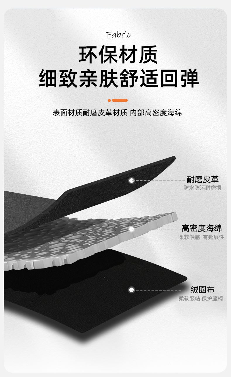 Suitable for Changan X7Plus Car Seat Anti-Kick Pad Rear Seat Backrest Kids Protection Pad Decoration