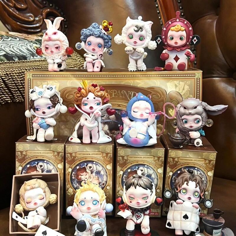 POPMART泡泡玛特盲盒SKULLPANDA平日奇境系列手办潮玩具桌面摆件|undefined