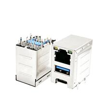 RJ45+USB 3.0+TYPE-C 24PIN����ĸ�� �������_���DIP �W�����