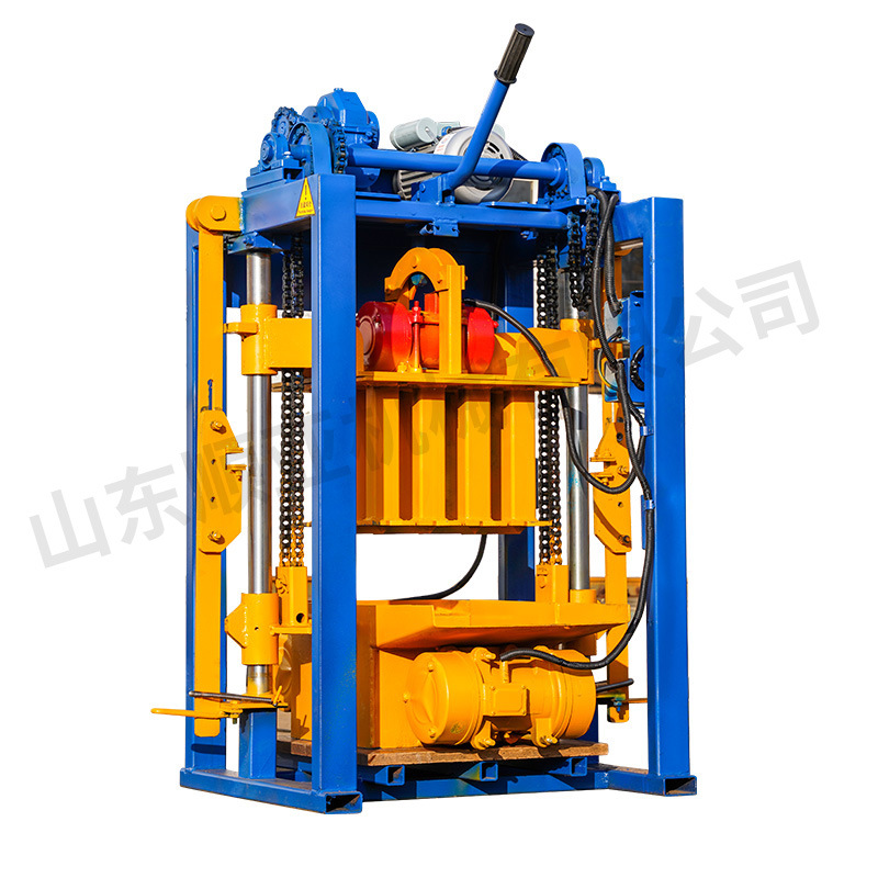 QM2-45 벽돌 기계 블루