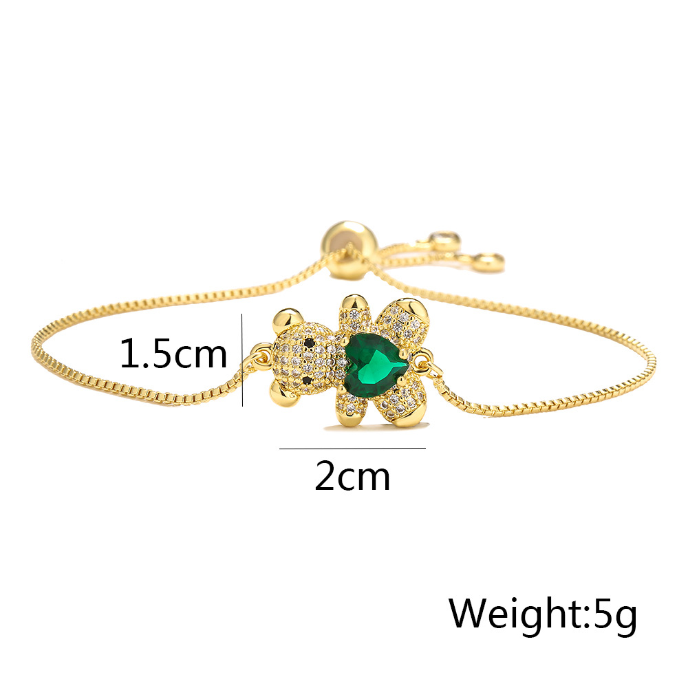 8g Weight Bear Copper Cute Fashion Bracelets
