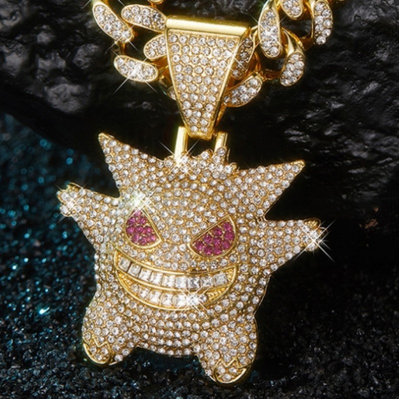 Golden Gengar Single Pendant