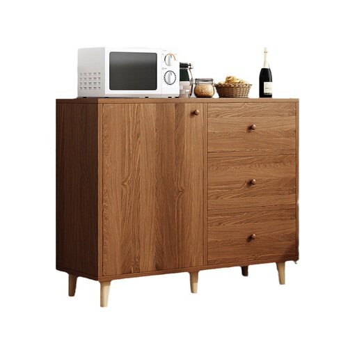 Sideboard kitchen cabinet storage cabinet solid wood Chinese cupboard home living room wall storage cabinet tea cabinet