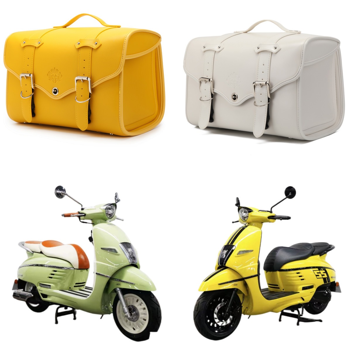 Cross-Border New Model of Motorcycle Electric Vehicle, Newly Upgraded Quick-Release Rear Seat Bag, Luggage Rack, Helmet Bag, Tail Box Bag