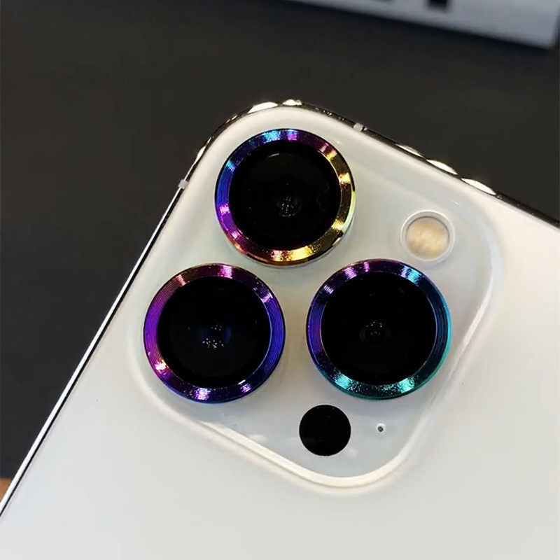 Lens Film Suitable for Multiple Models of Apple Devices, Rear Lens Film, Split Full-Cover Protective Cover, Camera Protective Cover for Mobile Phones