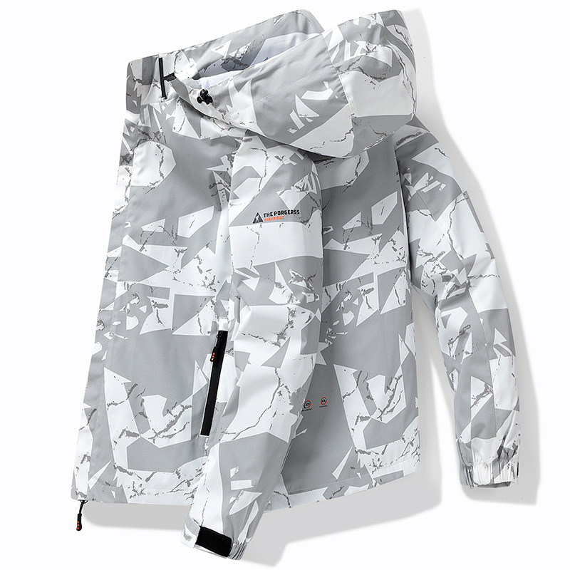 欧美户外多功能冲锋衣Temu男夹克Fordeal登山服骑行战术外套厂家|undefined