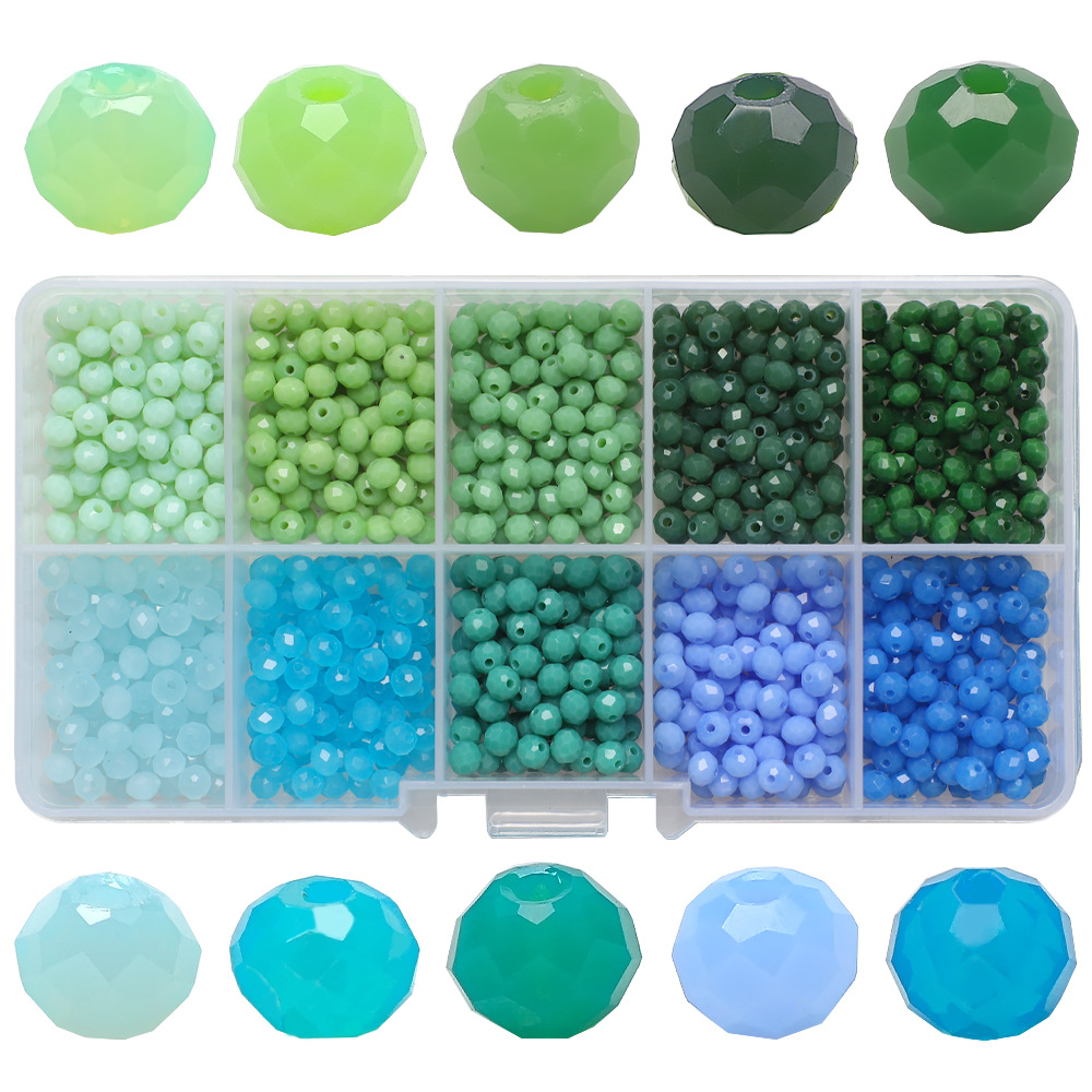 glass spring beads
