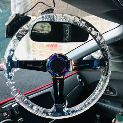 Other Car Modifications: Star Modified Steering Wheel Base - white-color-as-shown