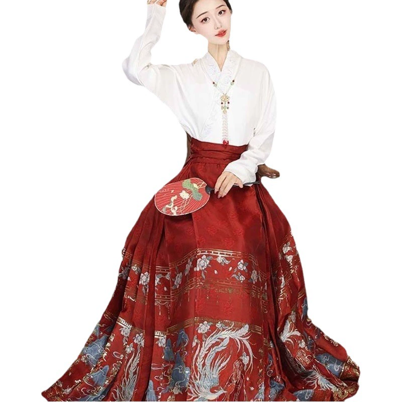 Новый стиль улучшенное платье макси в китайском стиле, платье макси в китайском стиле, Обручальное платье, ежедневный пригородный ханьфу