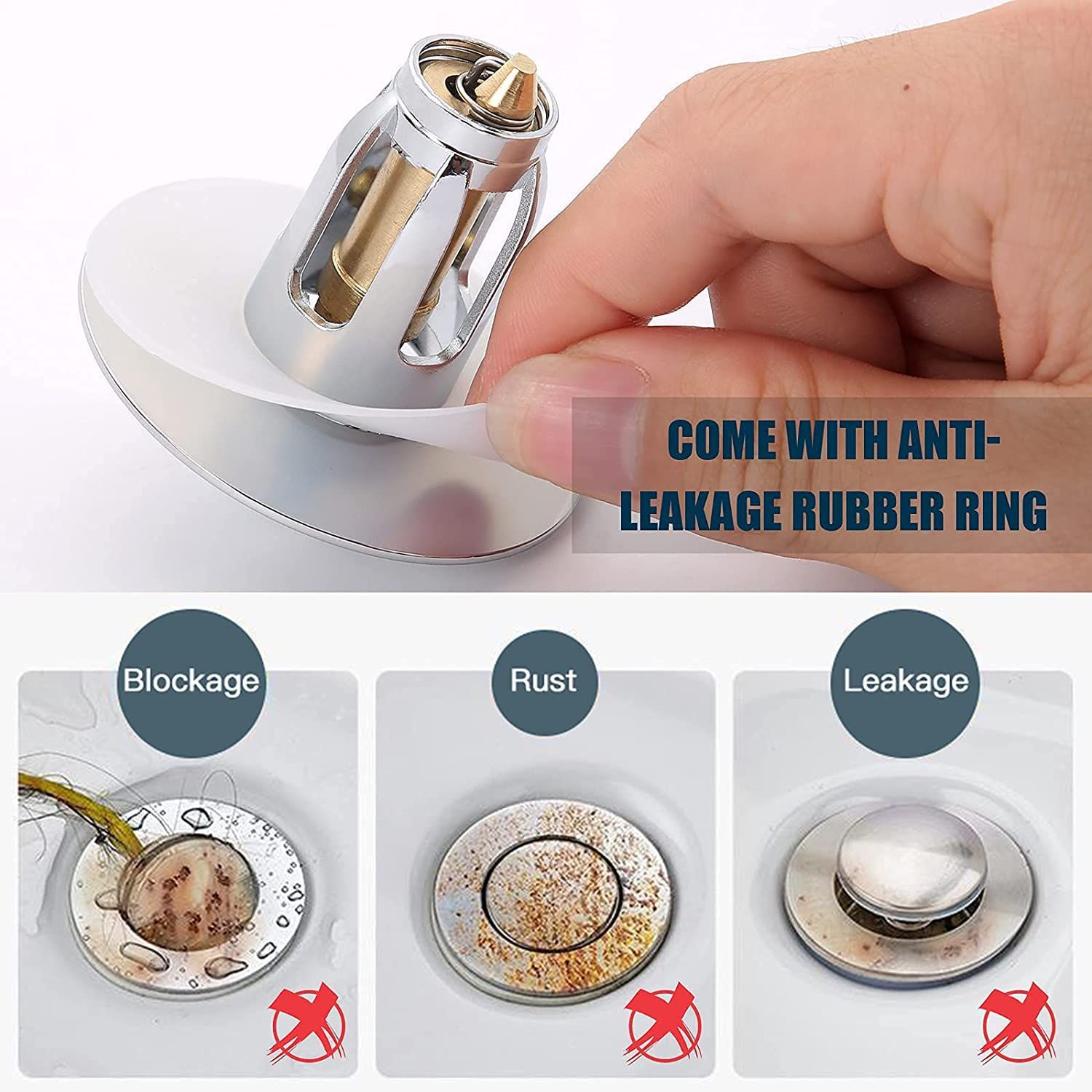 Pop-up Filter Submerged Water Filter Core with Anti-clogging brass for Amazon