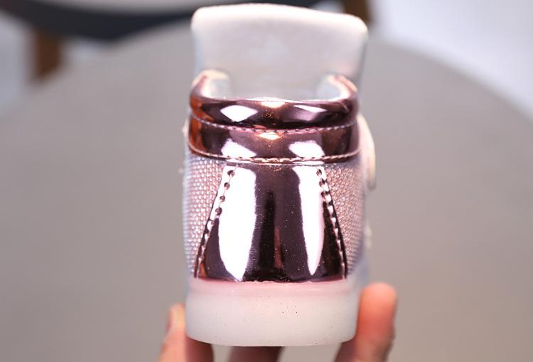 Lasten vilkkuvat kengät Urheilukengät Prinsessakengät strassit Hengittävät Kevyet Kengät_voghion.com