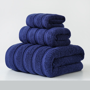 Cross-border wholesale TOWEL cotton towel bath towel square three-piece set cotton thickened bath towel Amazon temu