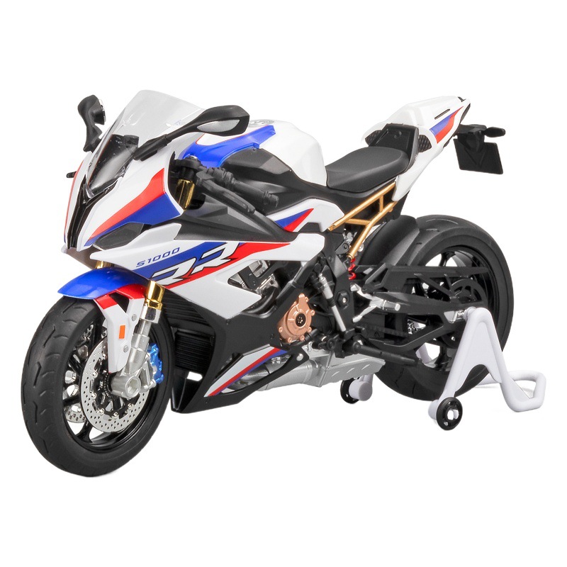 Modelo de Motocicleta de Aleación 1:9 Chuanqi H2R, Set de Regalo en Caja, Simulación, Coleccionable de Moda, Decoración, Éxito de Ventas en TikTok