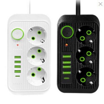 Foreign Trade Supply European Standard USB Socket German Standard High Power Socket