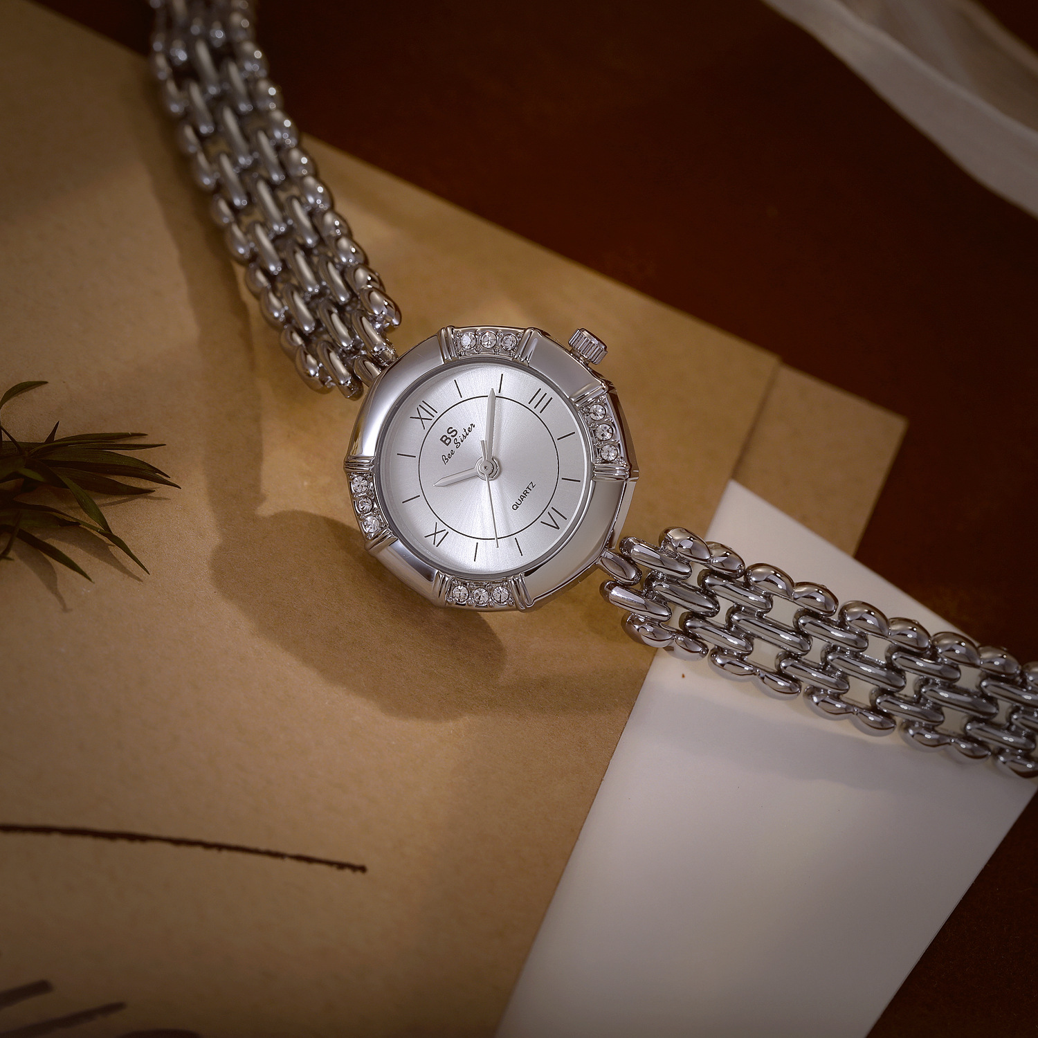 55g Weight Tempered Glass Mirror Material Fine Steel Strap Material Watch Classification Pointer Display Type Jewelry Buckle Buckle Style Diamond Dial Shape Casual, Tea Party Occasion Quartz Movement Solid Color Pattern All Seasons Season Women's Gender Elegant, Classic Style Style Elegant Classic Style Solid Color Jewelry Buckle Quartz Watch 23