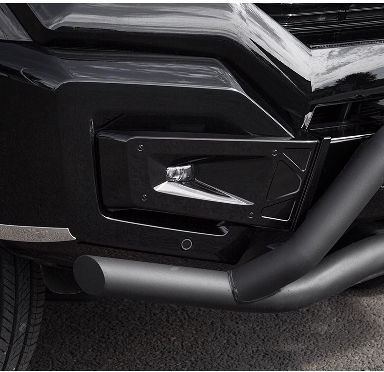 Suitable for tank 400Hi4t front face mecha fog lamp protective cover blackening decoration special appearance set accessories