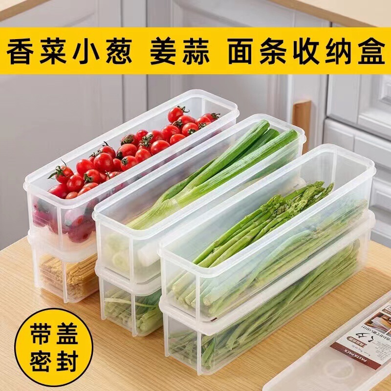 コリアンダーとネギの保存箱 冷蔵庫 コリアンダー丸ごと保存品 麺と卵の保存 密閉保存箱|undefined