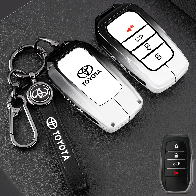 Suitable for Toyota Key Cover Chr Hilux Fortuner Cooluze Camry Corolla Rav4 Highlander