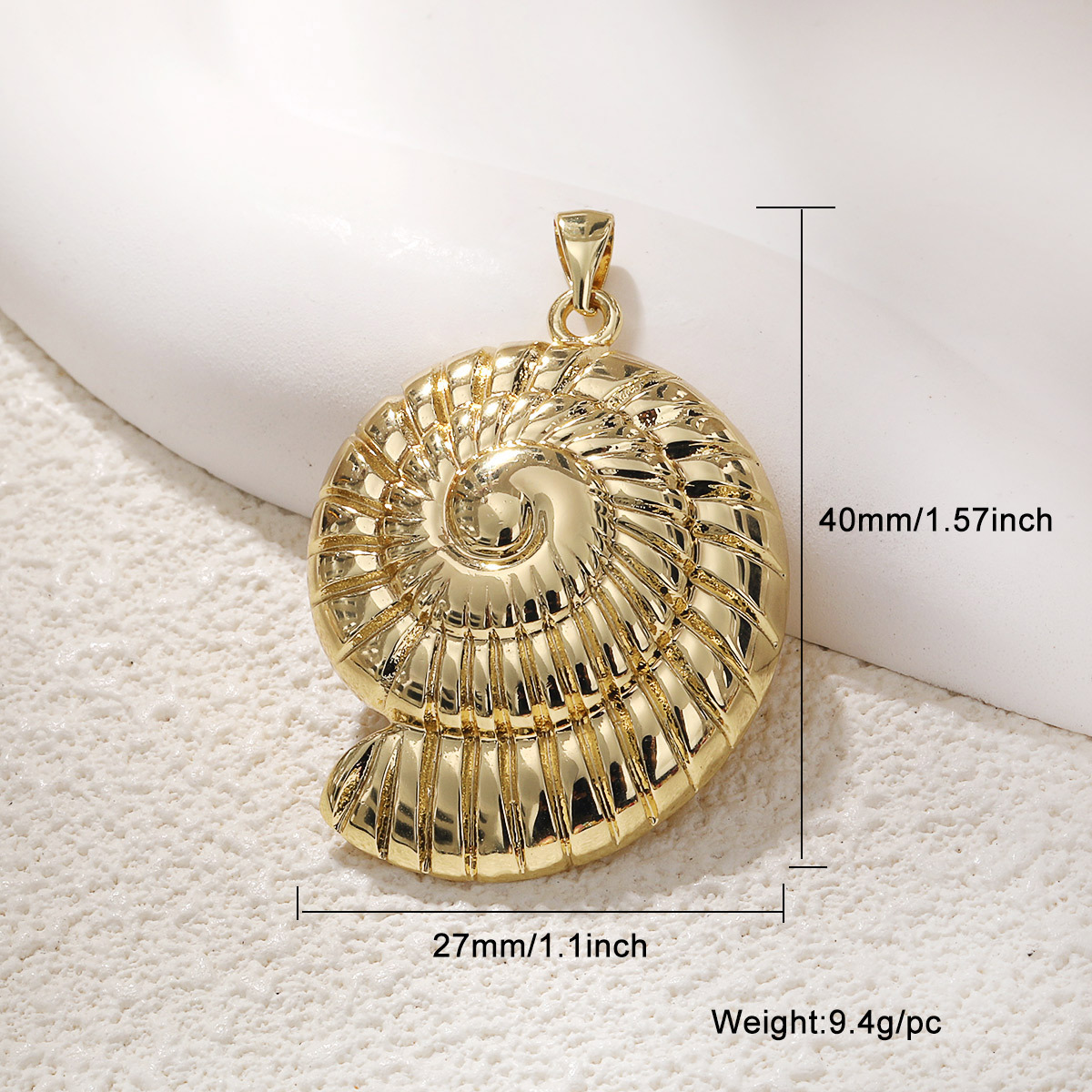2g Weight Pendant Jewelry Making Type DIY Jewelry Accessories Classification 1 Piece Quantity Copper Material Starfish, Conch, Dolphin, Hippocampus, Fish Pattern All Seasons Season Enamel, Plating Design Cute, Marine Style Style 1 Piece Copper Starfish Conch Dolphin Pendant DIY Jewelry Accessories 36