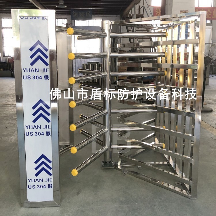 新疆火车站手动旋转门 高铁站单项道闸 不锈钢成品防止逆滚闸通道