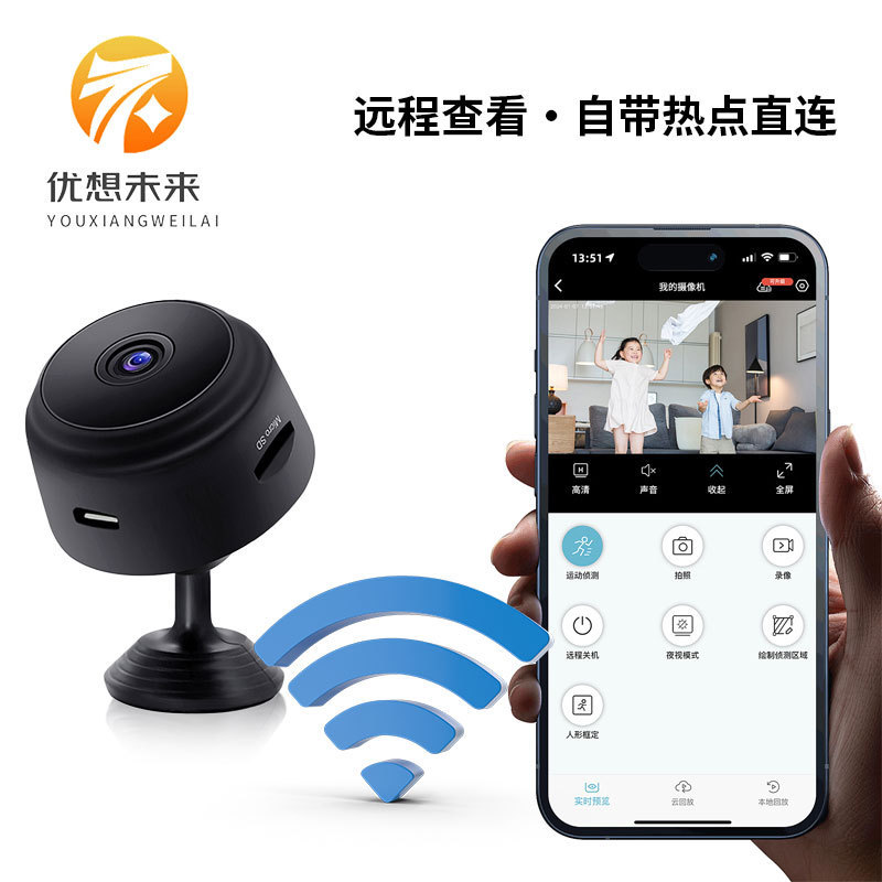 A9カメラスマートウェブカメラ1080P WIFI hdカメラA9カメラ|undefined