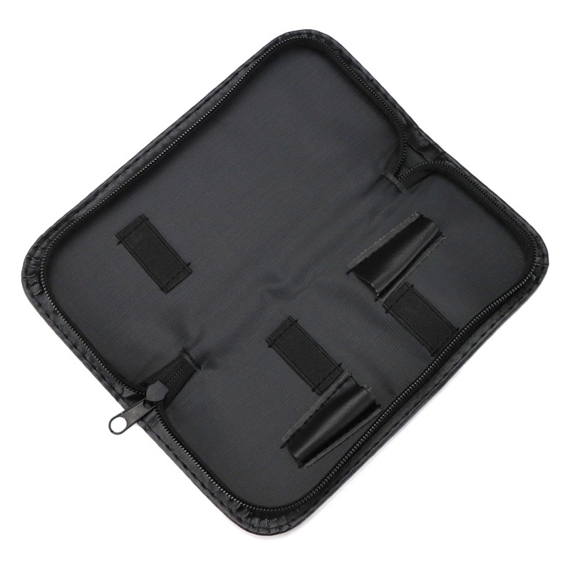 Tijeras bolsa de cuero se puede establecer en Zhuan industria peluquería tijeras bolsa de cuero con un par de asas dobles