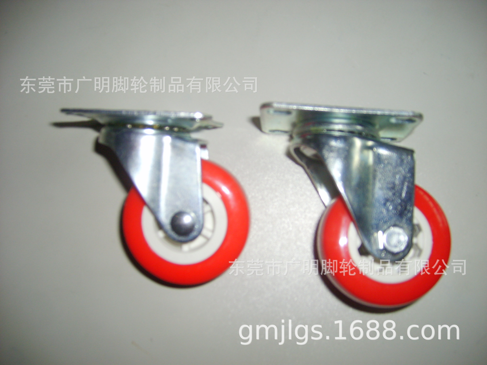 产轻型脚轮，白色PP脚轮， 尼龙万向脚轮, 衣架脚轮