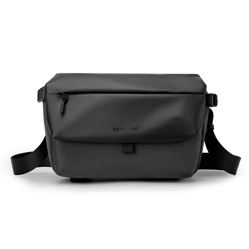 WEPOWER nuevo tipo de hombre locomotora mochila de tendencia callejera bolso de correo bolso de viento bolso de hombro casual