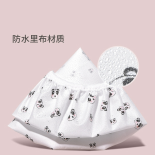 Printed Lace Cute Shower Cap for Women Waterproof Bathing Household Shower Cap Shampoo Cap Hair Cover King Gold