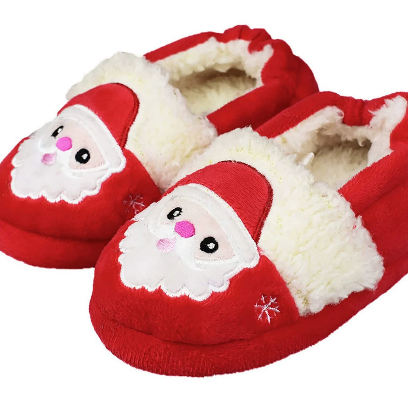 Тапочки Санта-Клауса на заказ, хлопковые домашние хлопковые туфли, тапочки для трансграничных продаж, домашние осенне-зимние тапочки, мужские тапочки, женские тапочки