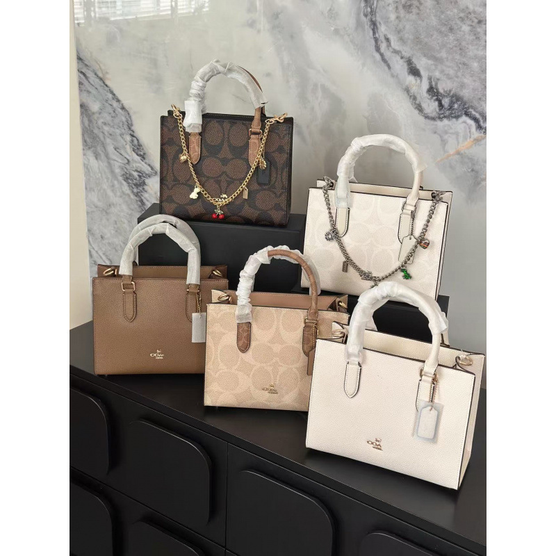 Koujia's New Maggie Monogram Tote Briefcase Large-Capacity Shopping Bag Commuter Crossbody Shoulder Handbag for Women