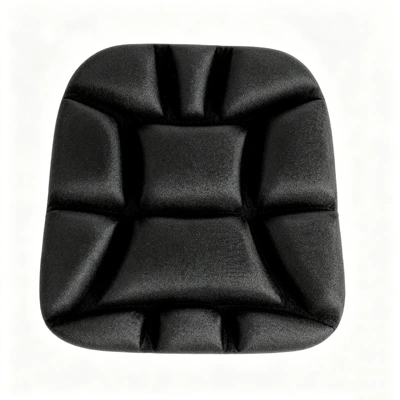 Double Motorcycle 3D Shock-Absorbing Seat Electric car cushion - shock-absorbing-cushion-rear-seat-212224cm-black