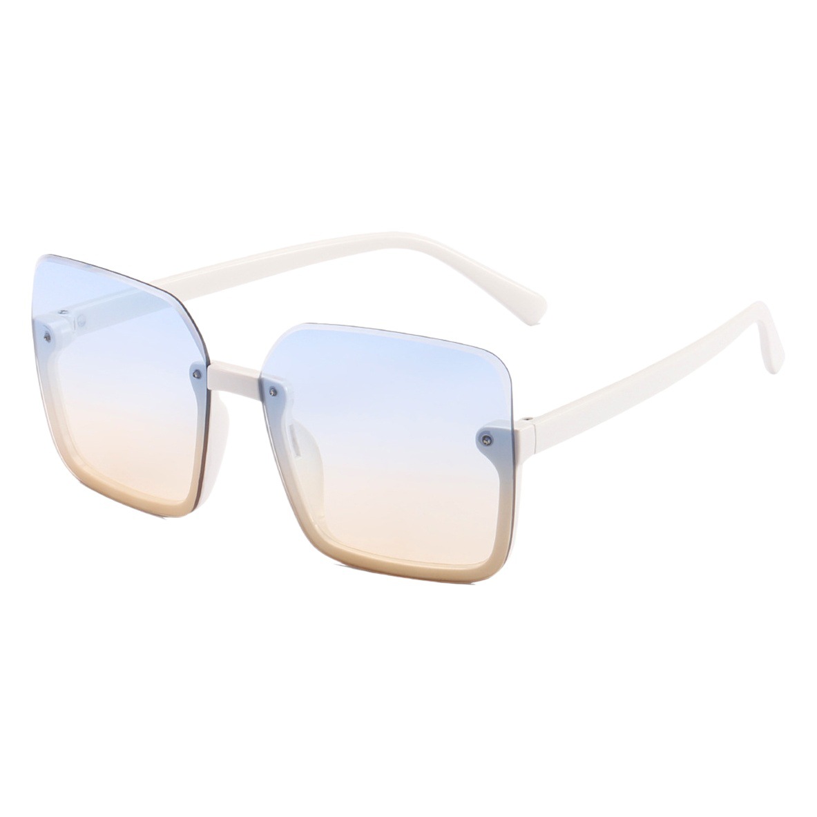 2021 nueva moda ins Internet Celebrity gafas de sol ligeras y cómodas gafas de sol simples de la calle de las mujeres gafas de sol