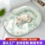 四季卡通猫咪围边宠物垫