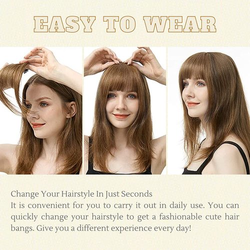 Cross-border fashion European and American wig with sideburns, bangs, air-cut bangs, one piece hair extension with sideburns, high-temperature wire