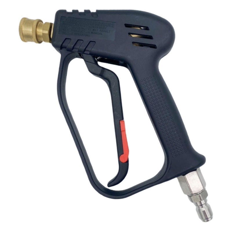 Anti-bobinado transfronterizo 4000psi lavadora de automóviles totalmente de cobre cepillo de cabezal de pistola pistola pulverizadora pistola de agua de alta presión de 280 kg image 1