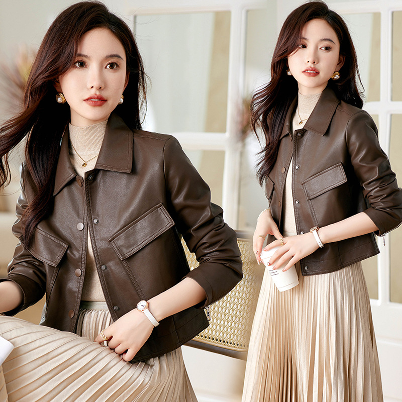 E9614 2480K ÁO DA NỮ XIAENHA MÙA XUÂN THU ĐÔNG PHỤC CỔ CỔ ĐIỂN THỜI TRANG NỮ G05 SẢN PHẨM MỚI