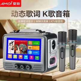夏.新Z6S联网WIFI视频K歌音响电视直播蓝牙音箱户外广场舞K歌便携