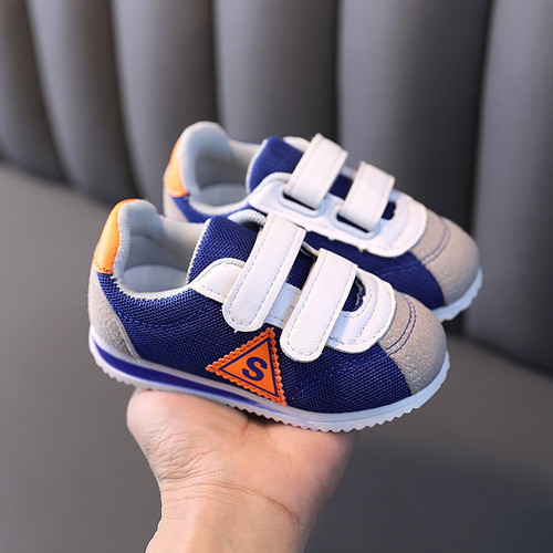 Dropshipping children's sneakers  spring and autumn boys fashion soft sole forrest shoes baby shoes girls casual
