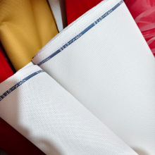 十字绣布中格11CT白色绣布纯棉安格字母边光边可印花批发刺绣布