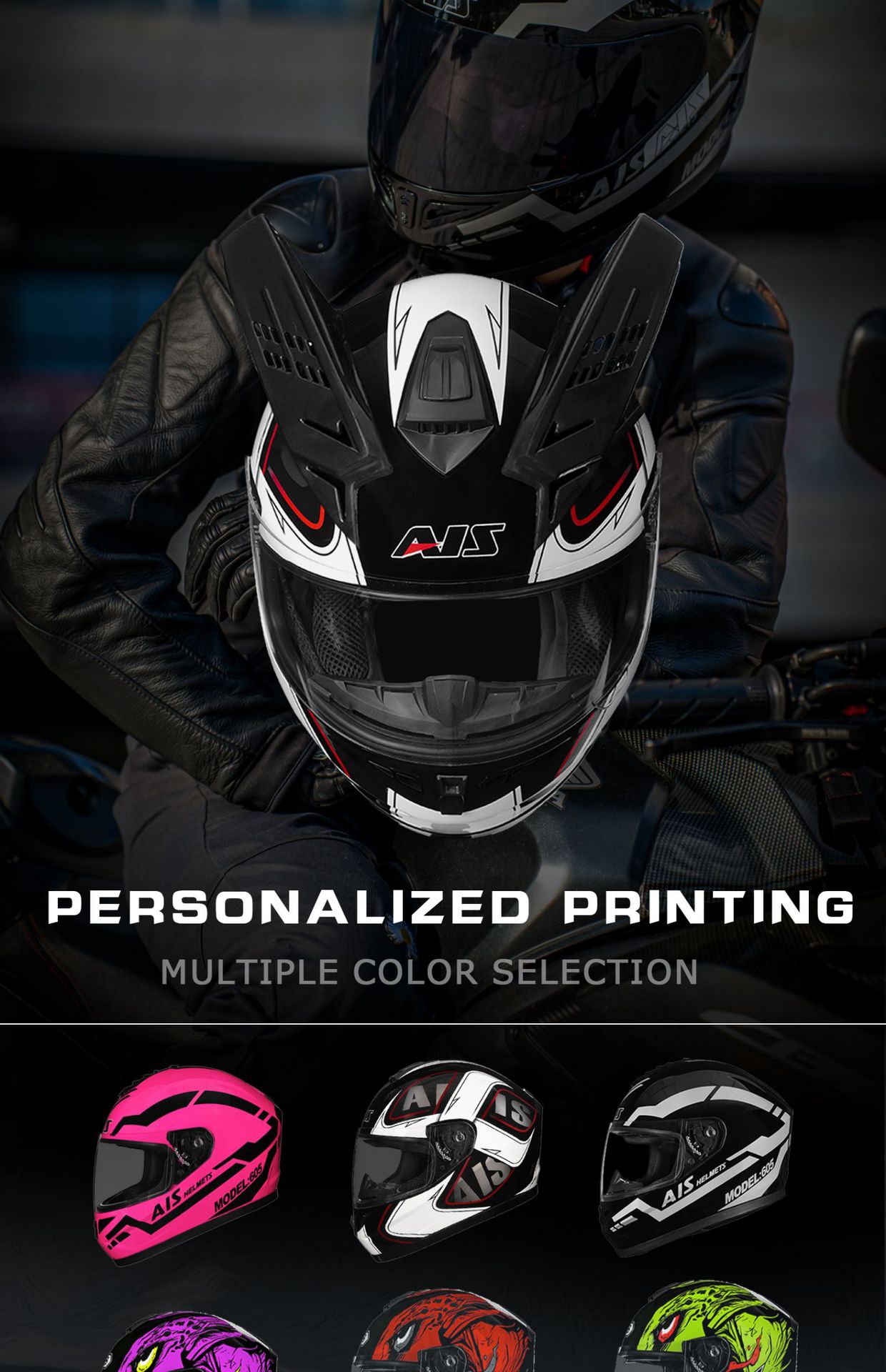 Motorcycle Helmet Full Face Summer