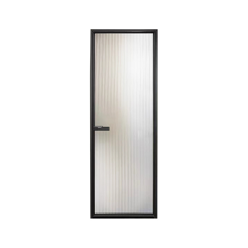 Modern Minimalist Bathroom Toilet Door, Bathroom Glass Door, Living Room Bedroom Swing Door, Anti-Corrosion, Anti-Rust, Soundproof Door