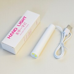 新手持美甲一字灯美甲灯速干不黑手UV固化凝胶光疗烤灯迷你美甲灯