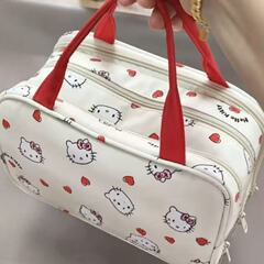 大容量Hellokitty猫化妆包可爱多层洗漱包学生便携旅行化妆收纳包