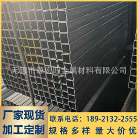 Q235B镀锌方管 方矩管 Q235B热轧冷拔无缝方矩管方通黑方无锡现货